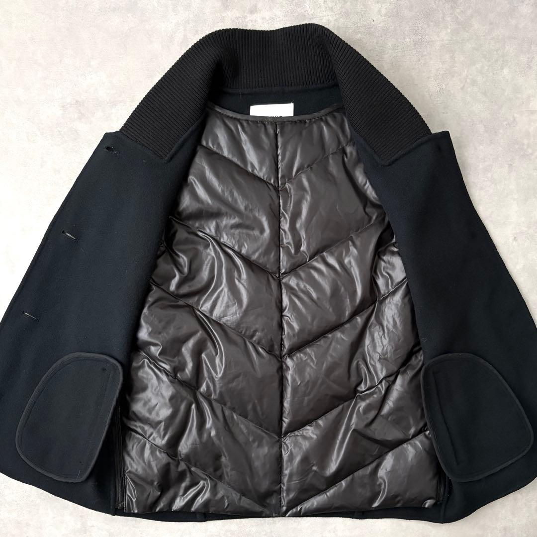 HAUNT ハウント ウール ダウン ジャケット ブルゾン スタジャン ライナー