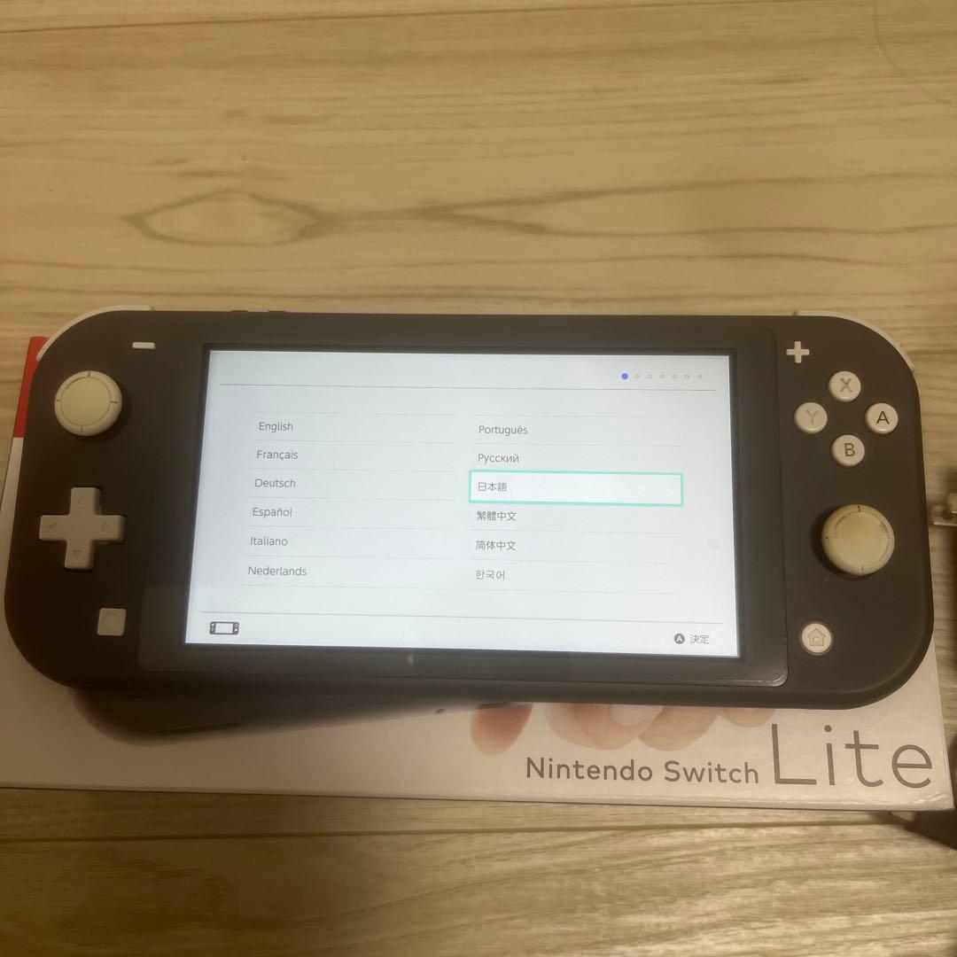おいおいページNintendo Switch Lite グレー 本体