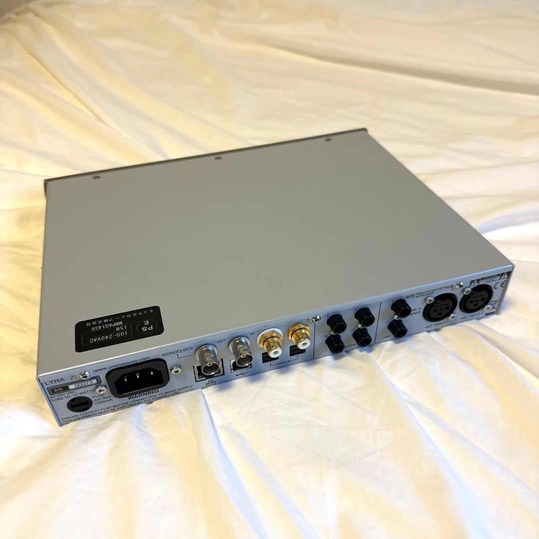 【美品】prism sound Lyra2 オーディオインターフェース
