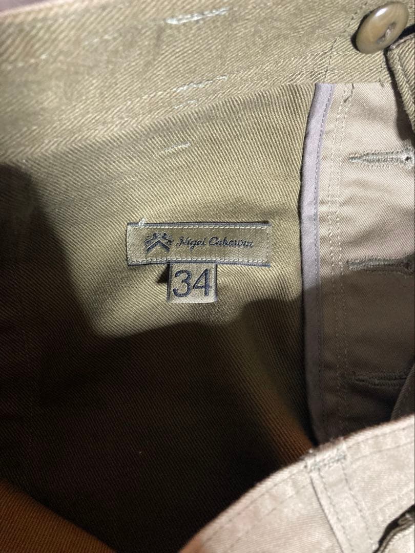 NigelCabourn ナイジェルケーボン　ブリティッシュチノパンツ