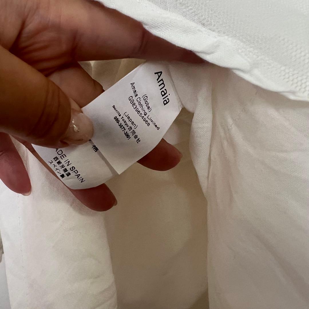 Amaia Kids アマイアキッズ セレモニードレス　ホワイト　ピンク　結婚式