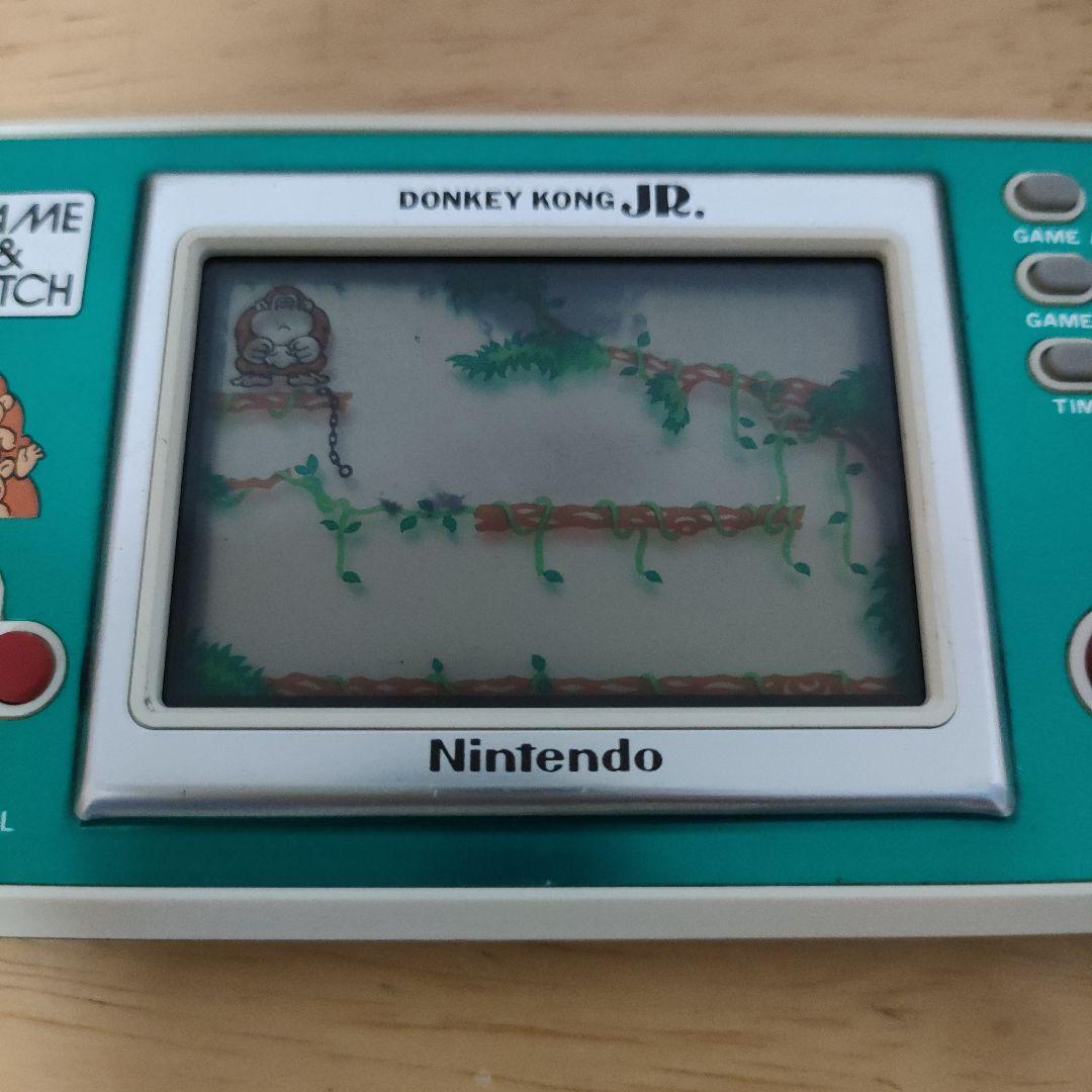 ゲームアンドウォッチドンキーコングJrニンテンドー任天堂Nintendoメンテ済