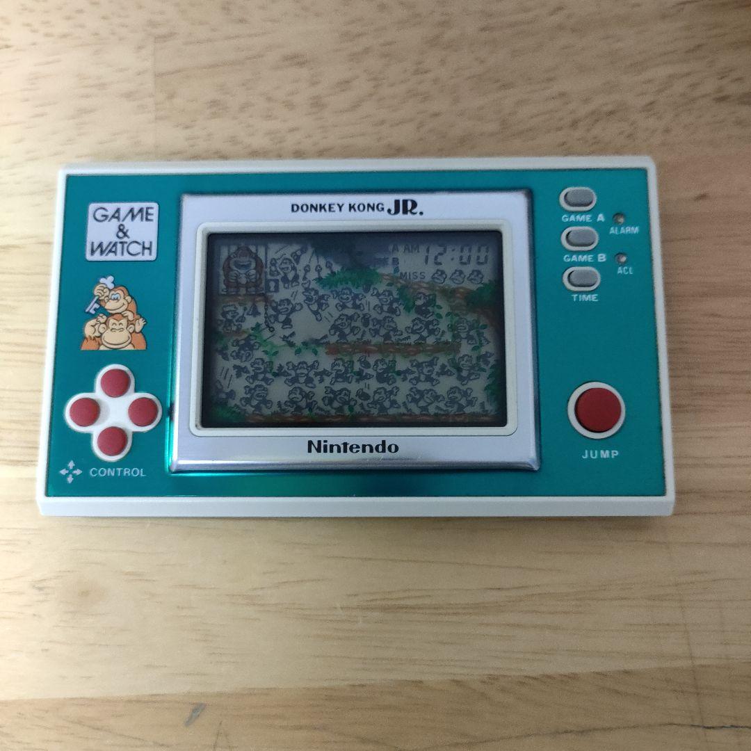 ゲームアンドウォッチドンキーコングJrニンテンドー任天堂Nintendoメンテ済