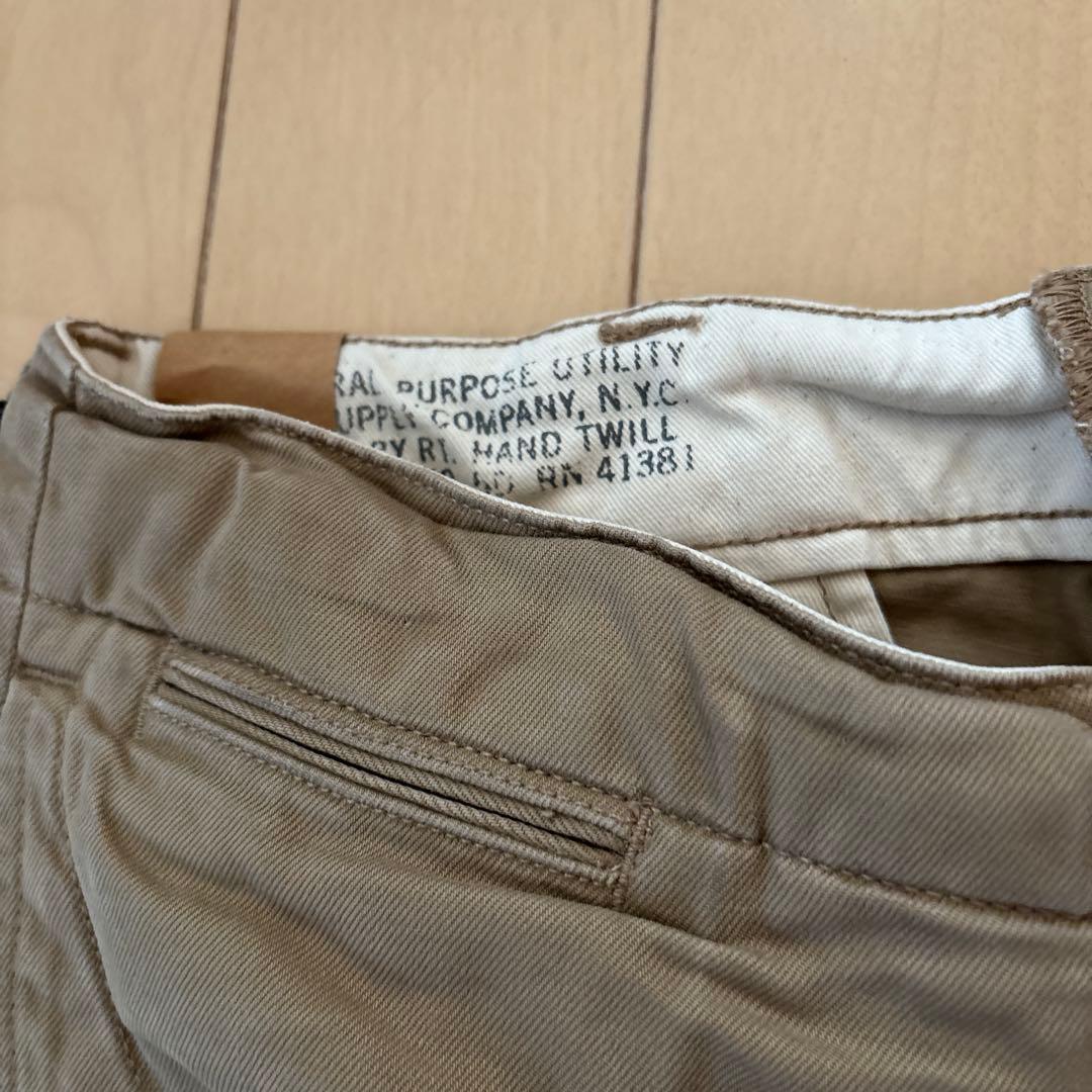 ダブルアールエル チノパンツ