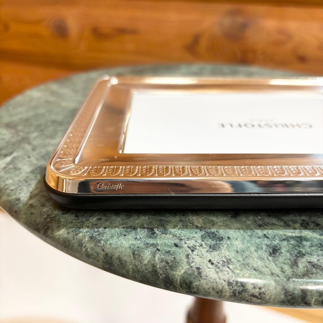【美品】Christofle クリストフル フォトフレーム マルメゾン