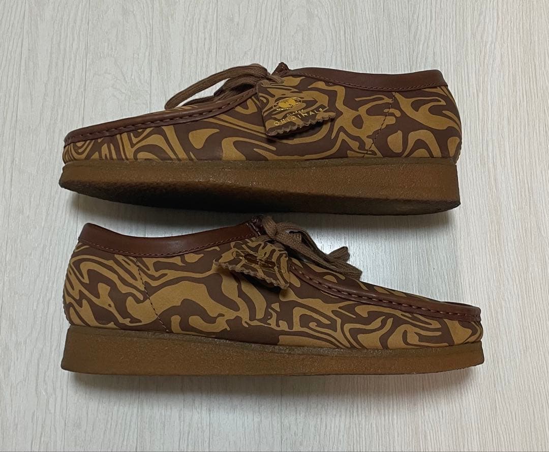 CLARKS × Wu-Tang Clan Wallabee 26cm ブラウン