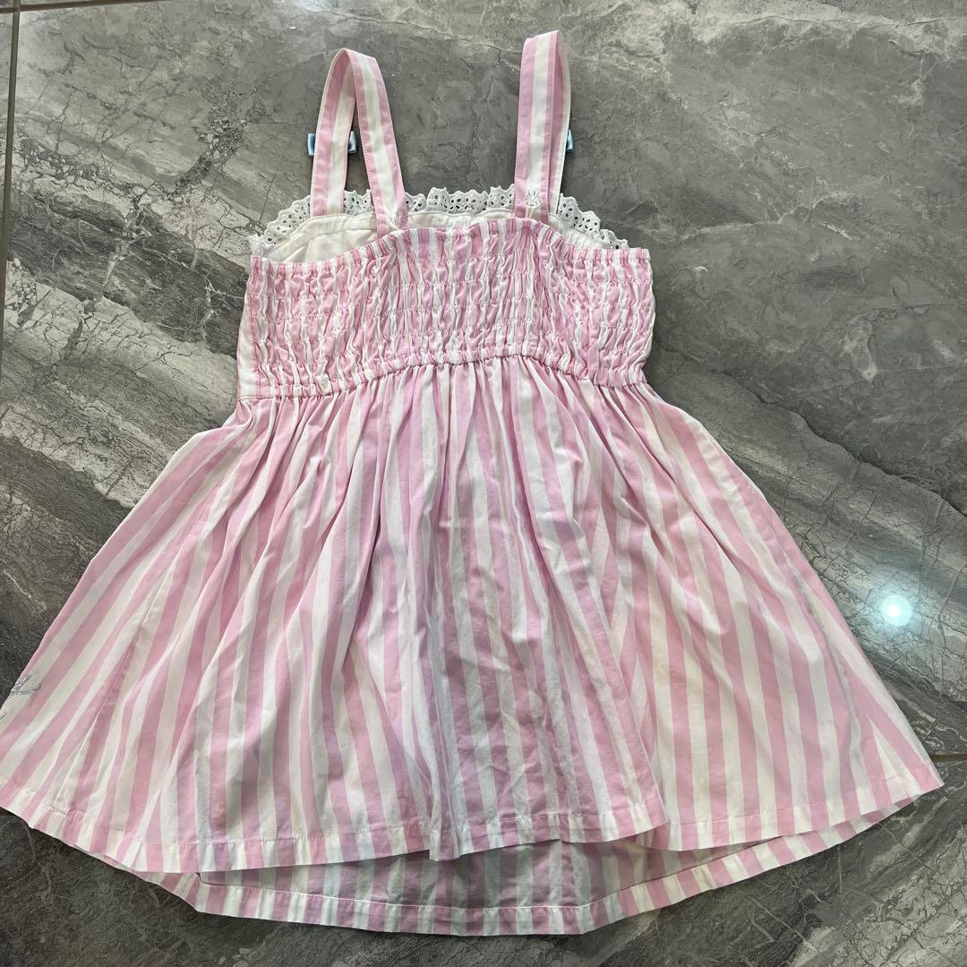 美品シャーリーテンプルチュニックパンツセットアップフラワーチュニック　130