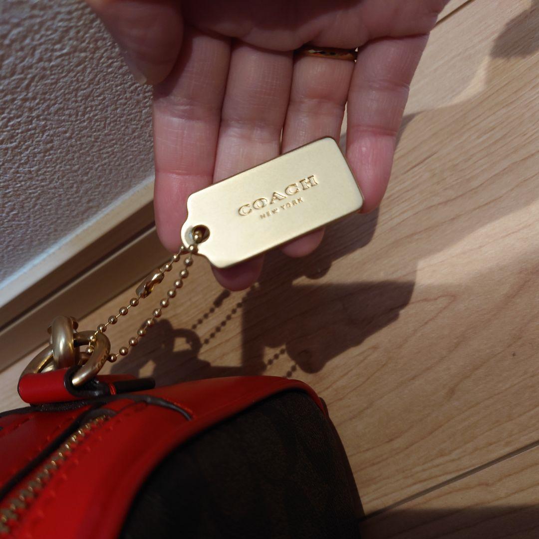 コーチ　coach ショルダーバッグ 2way シグネチャーミニバッグレディース