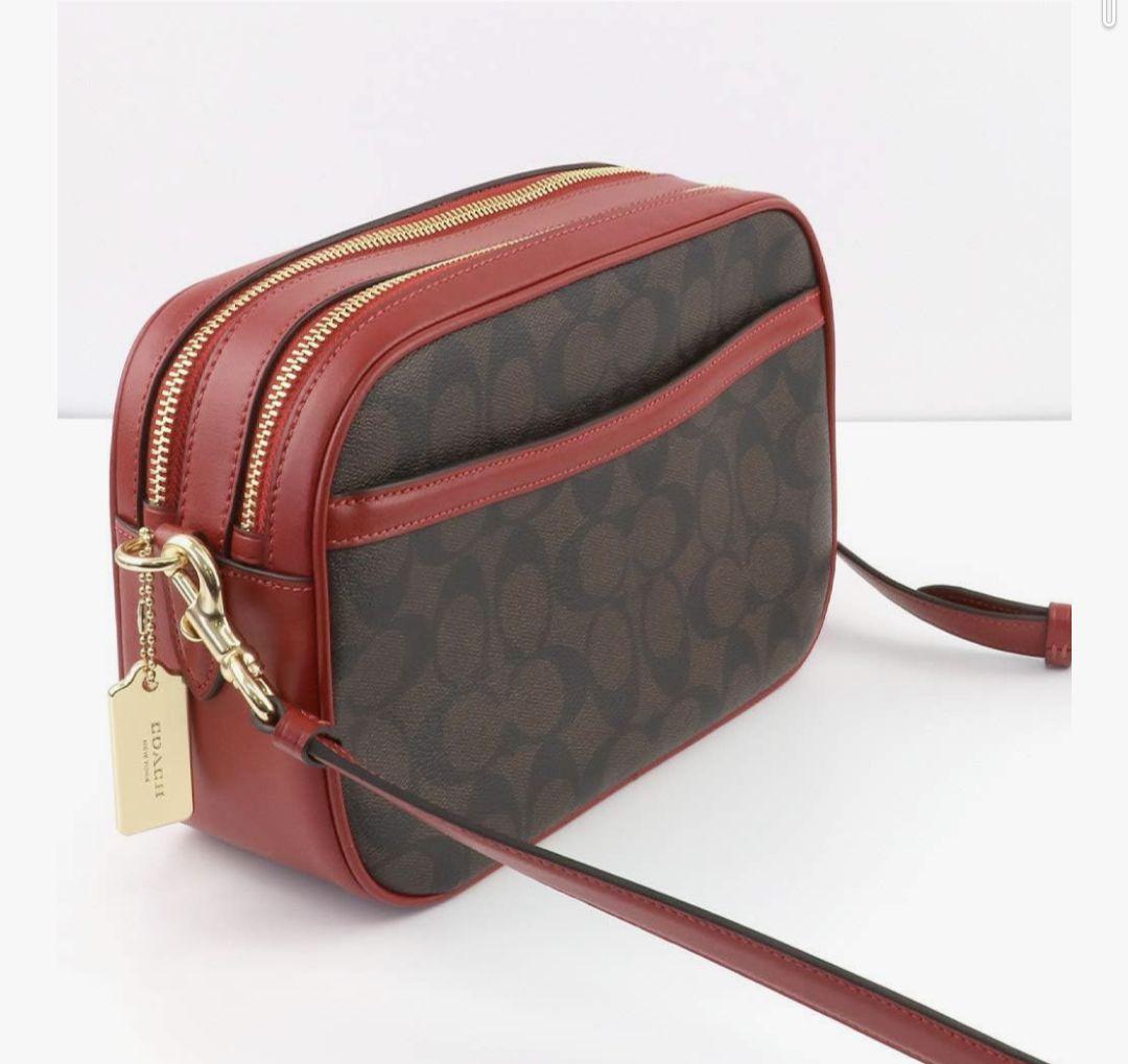 コーチ　coach ショルダーバッグ 2way シグネチャーミニバッグレディース