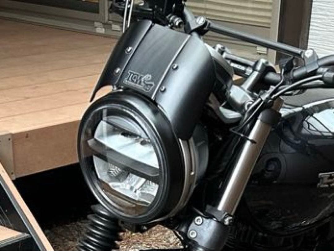 GB350S TCW メーターバイザー ブラック Magical Racing