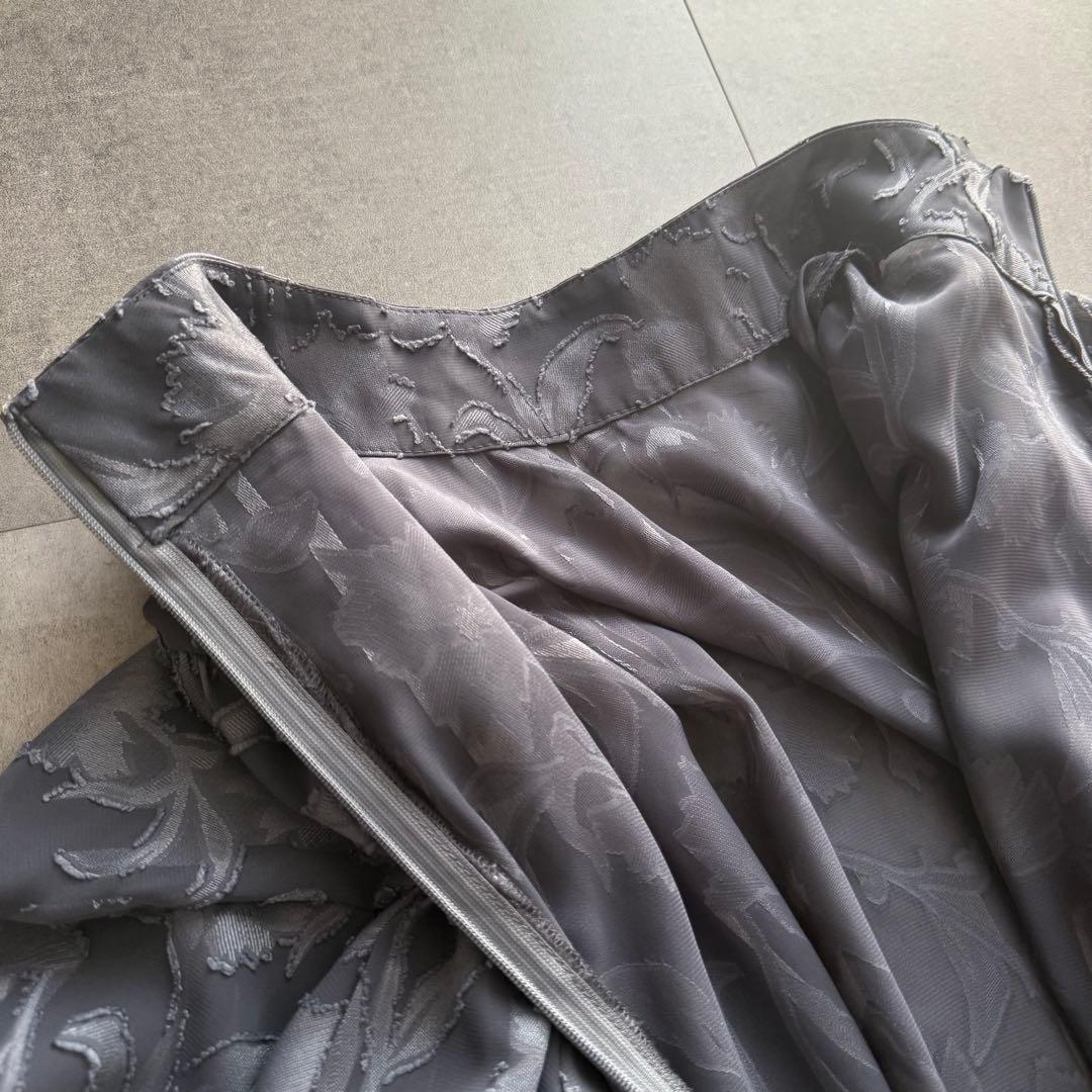 J by blue バックリボンジャガードドレス L オケージョン 結婚式