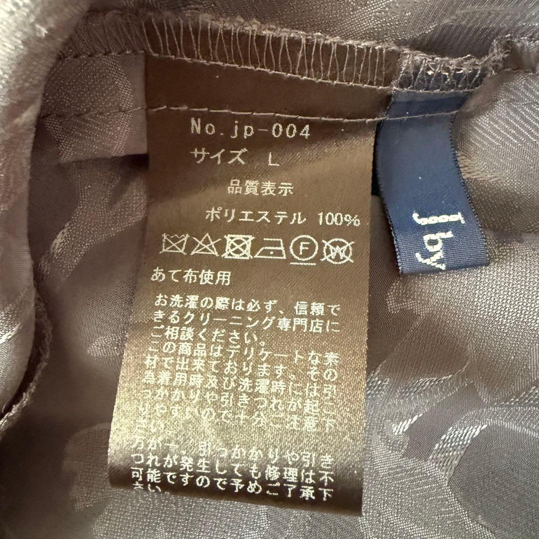 J by blue バックリボンジャガードドレス L オケージョン 結婚式