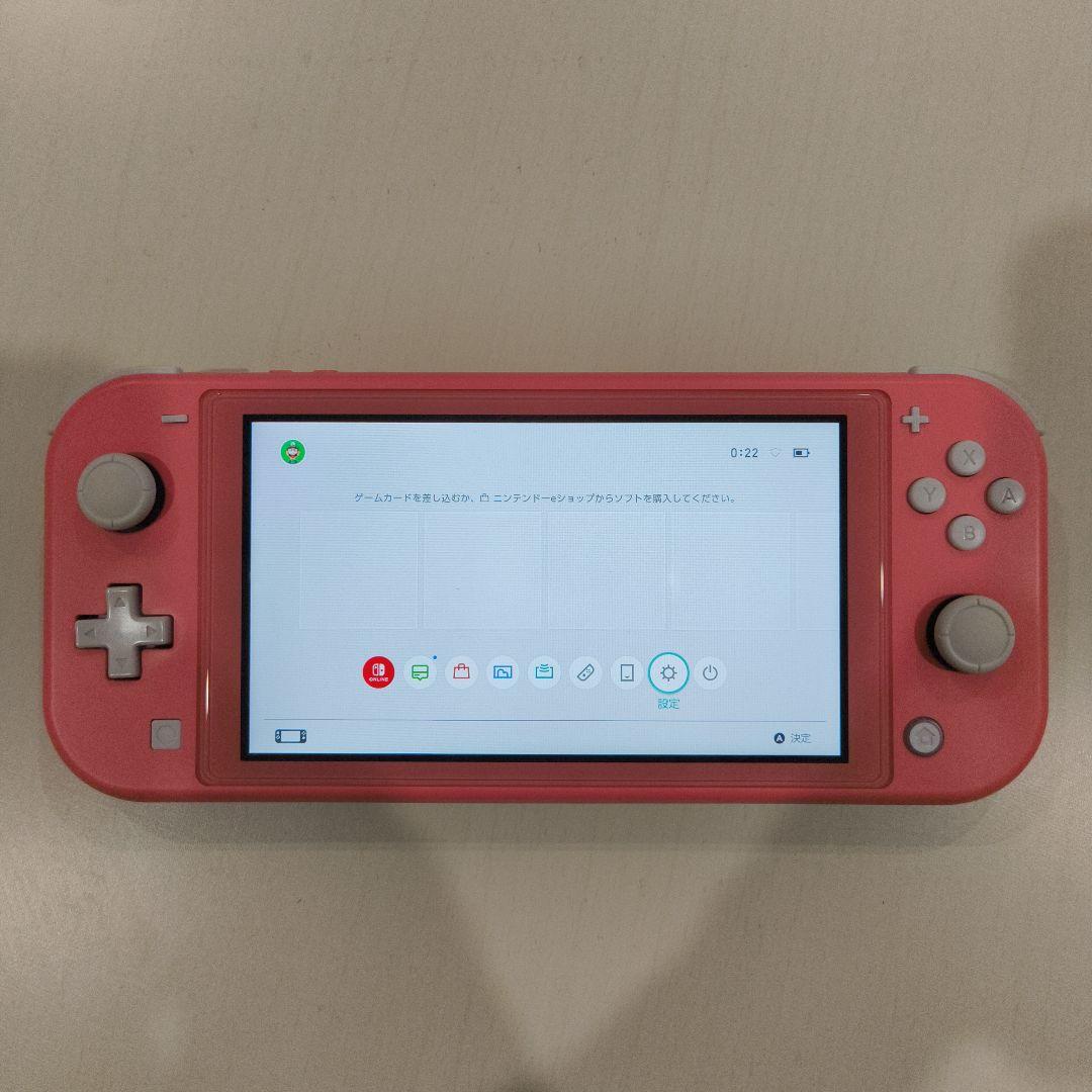 Nintendo　Switch LITE ライト ピンク コーラル ジャンク