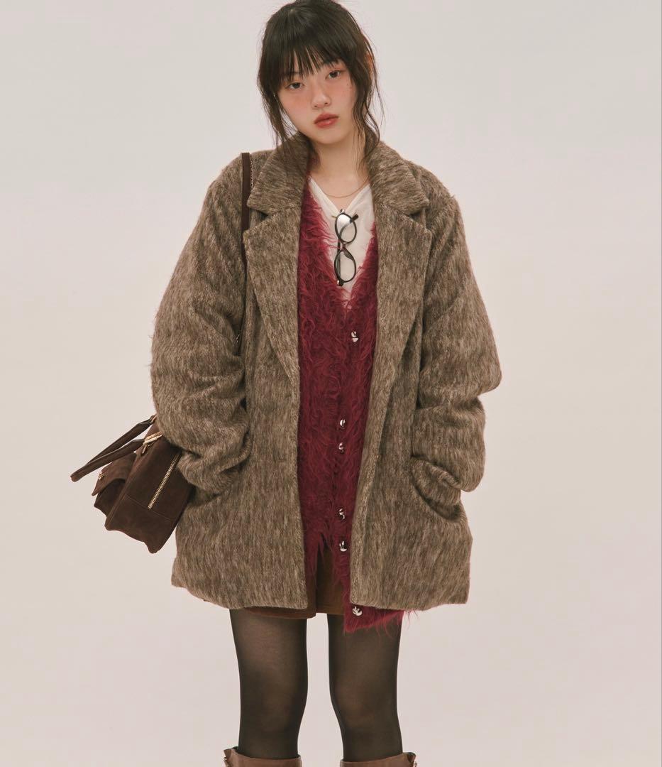 loin nuit shaggy coat / シャギーコート
