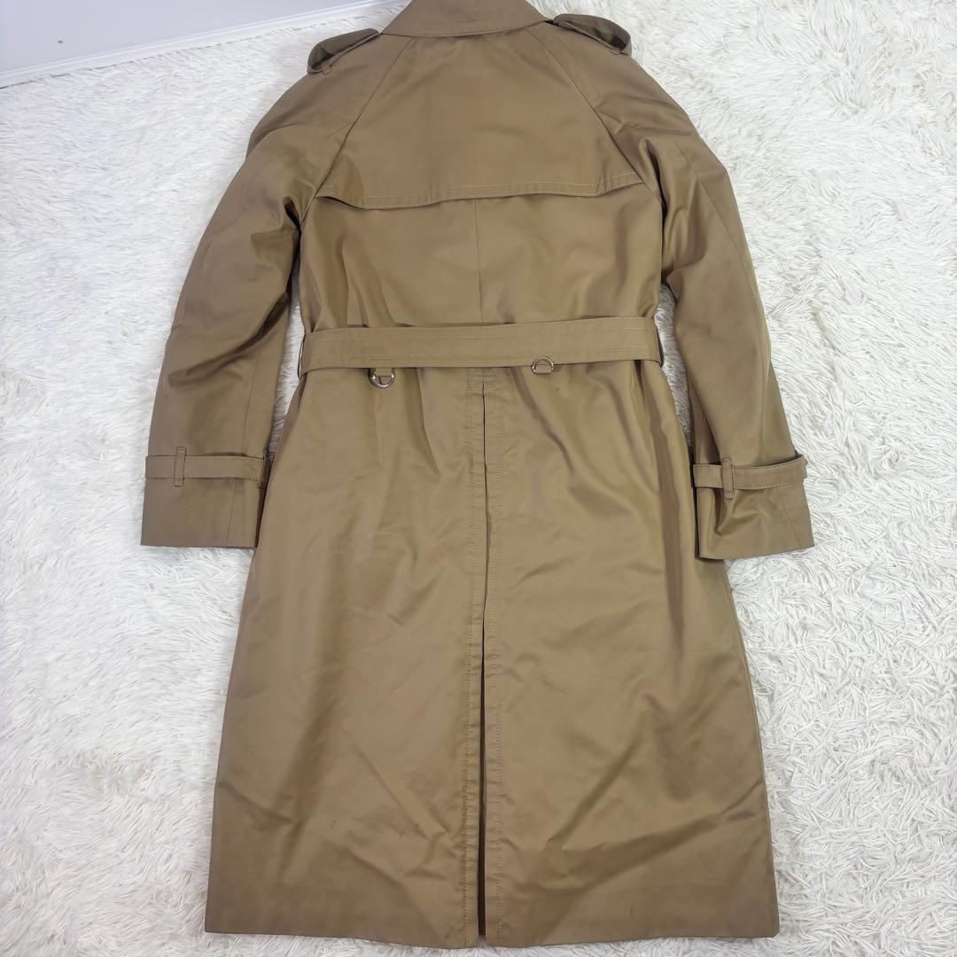 アクアスキュータム　トレンチコート ダブルブレスト　ベージュ　ライナー付き