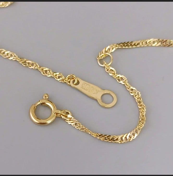 K18 ネックレス 18金 ７５０(男女兼)