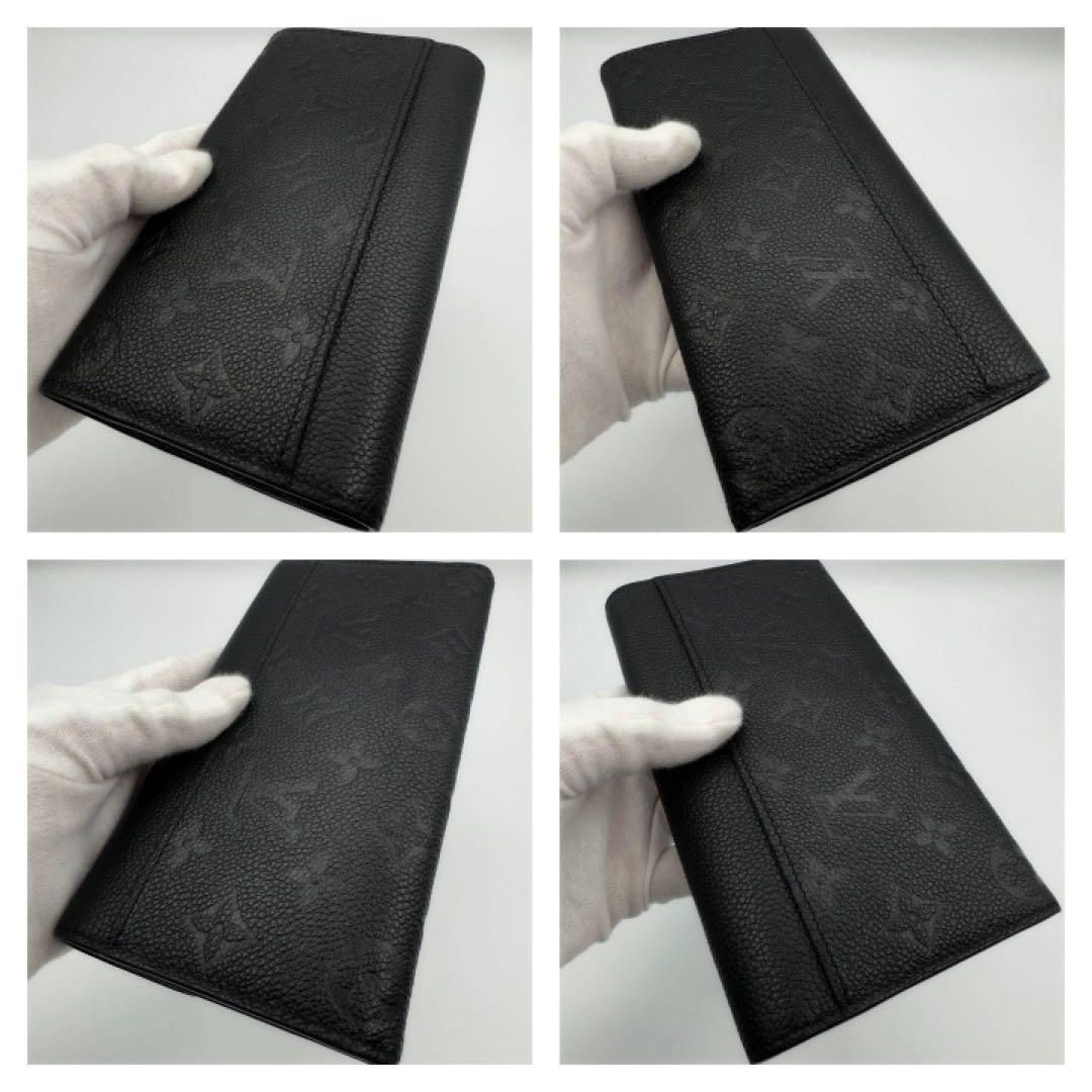 ギフト対応　ICチップ　ヴィトン財布　アンプラント　ポルトフォイユサラ　ノワール