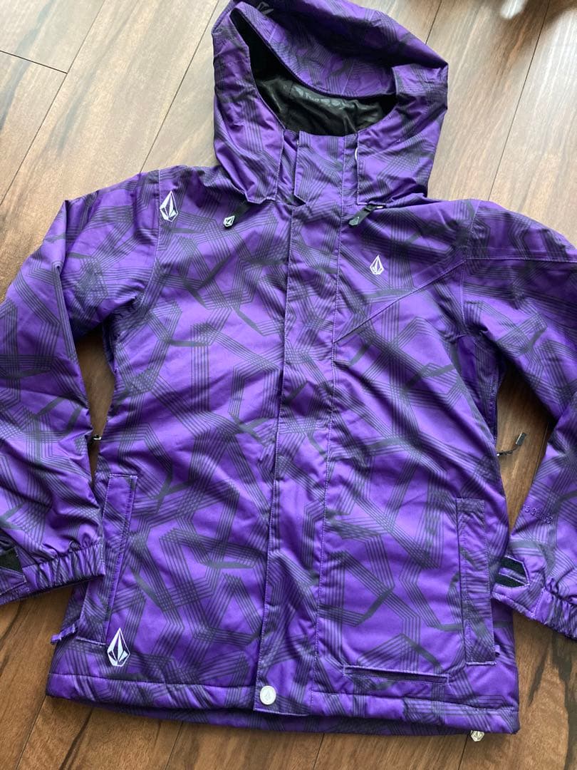 VOLCOMスノーボードウェア紫S 美品