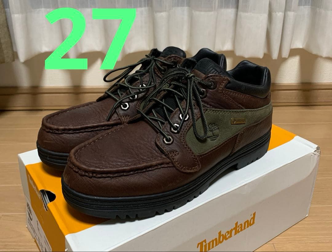 靴 the apartment timberland moc toe mid gtx