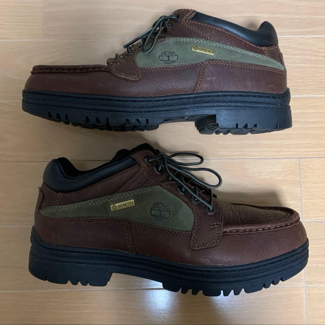 靴 the apartment timberland moc toe mid gtx