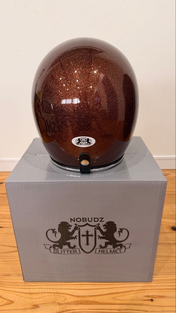 AT-DIRTY × NOBUDZ GLITTER 3/4 HELMET即完売品
