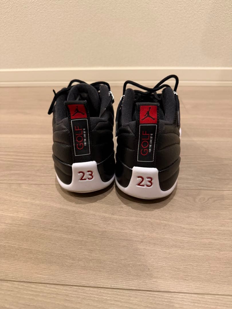 ジョーダン　ゴルフシューズ ブラック/ホワイト