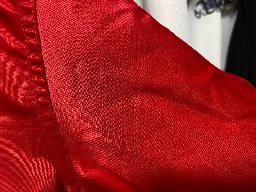 名作　スターター　ブルズ　スタジャン レッド 超希少XL！！