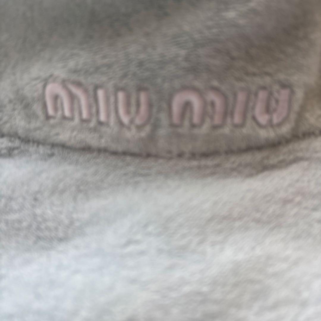 【新品・未使用】MIU MIU ミュウミュウ バケットハット パイル　Sサイズ