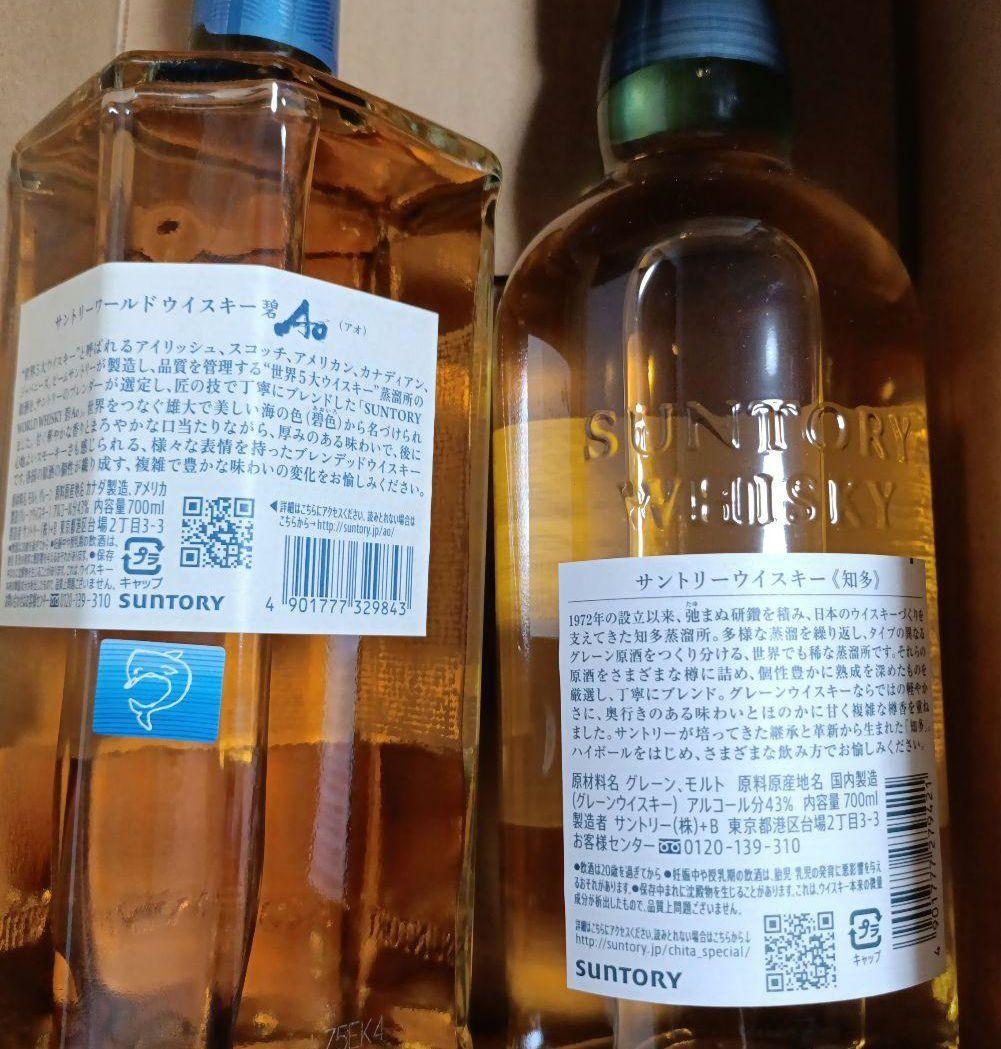 サントリー 碧　知多　2本セット