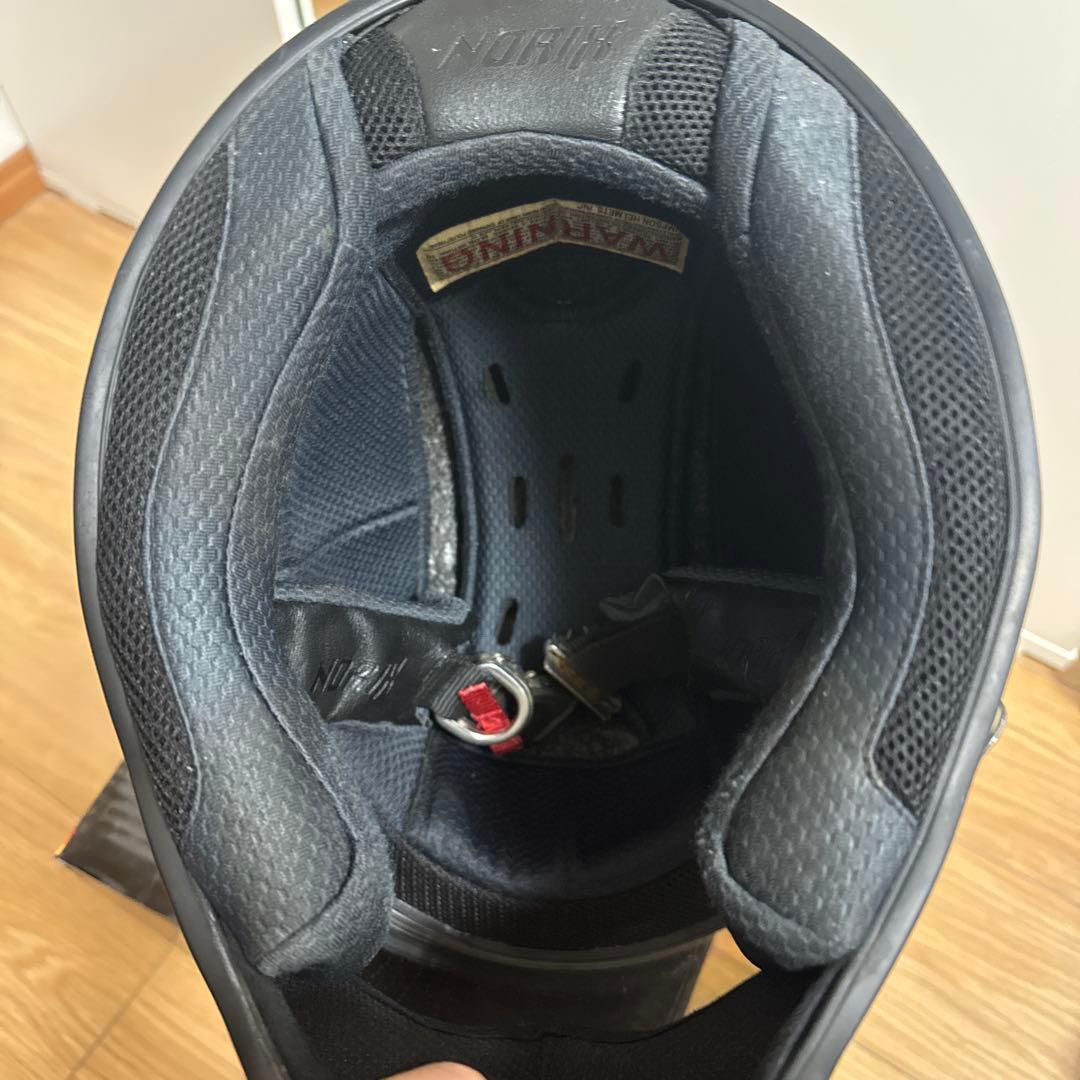 SIMPSON シンプソン M30 62センチ ホワイト　シールド付