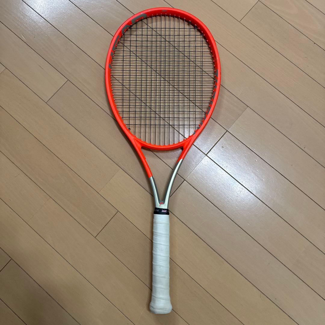 HEAD radical MP テニスラケット オレンジ グリップ3
