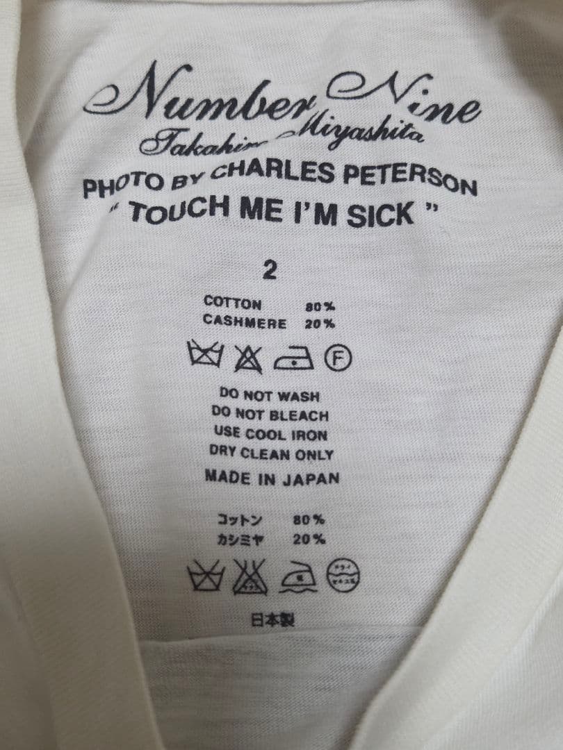 ナンバーナイン Tシャツ