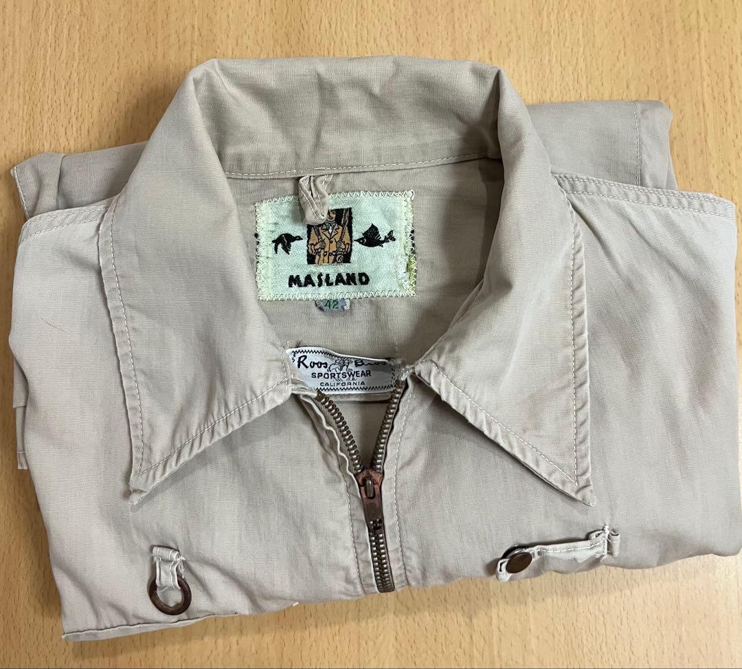 Masland Fishing 50年代　マスランド　フィッシングジャケット
