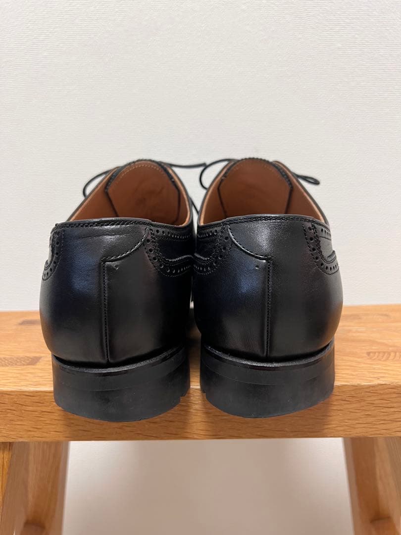 スコッチグレイン メダリオンデザインシューズ