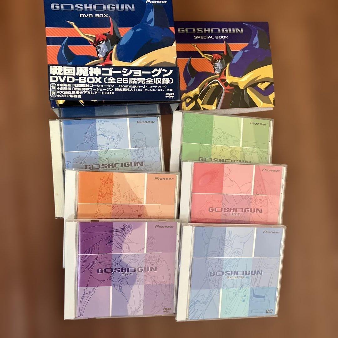 戦国魔神ゴーショーグンDVD-BOX〈6枚組〉 帯付き良品