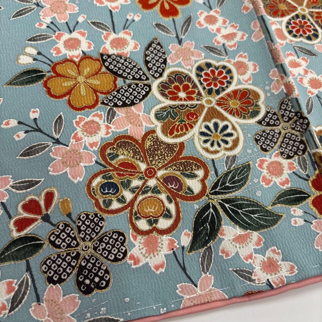 MTM☆様　AK-6900 AO-6558 小紋 古典柄 美しい染め 草花