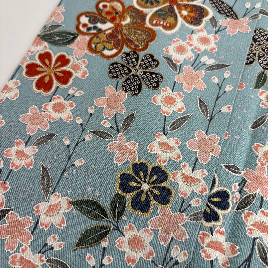 MTM☆様　AK-6900 AO-6558 小紋 古典柄 美しい染め 草花