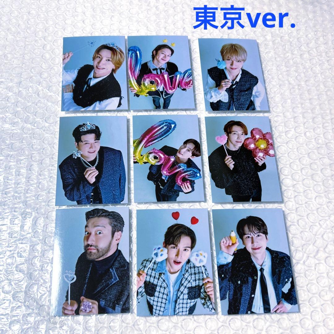 super junior ポップアップ ステッカー トレカ 東京