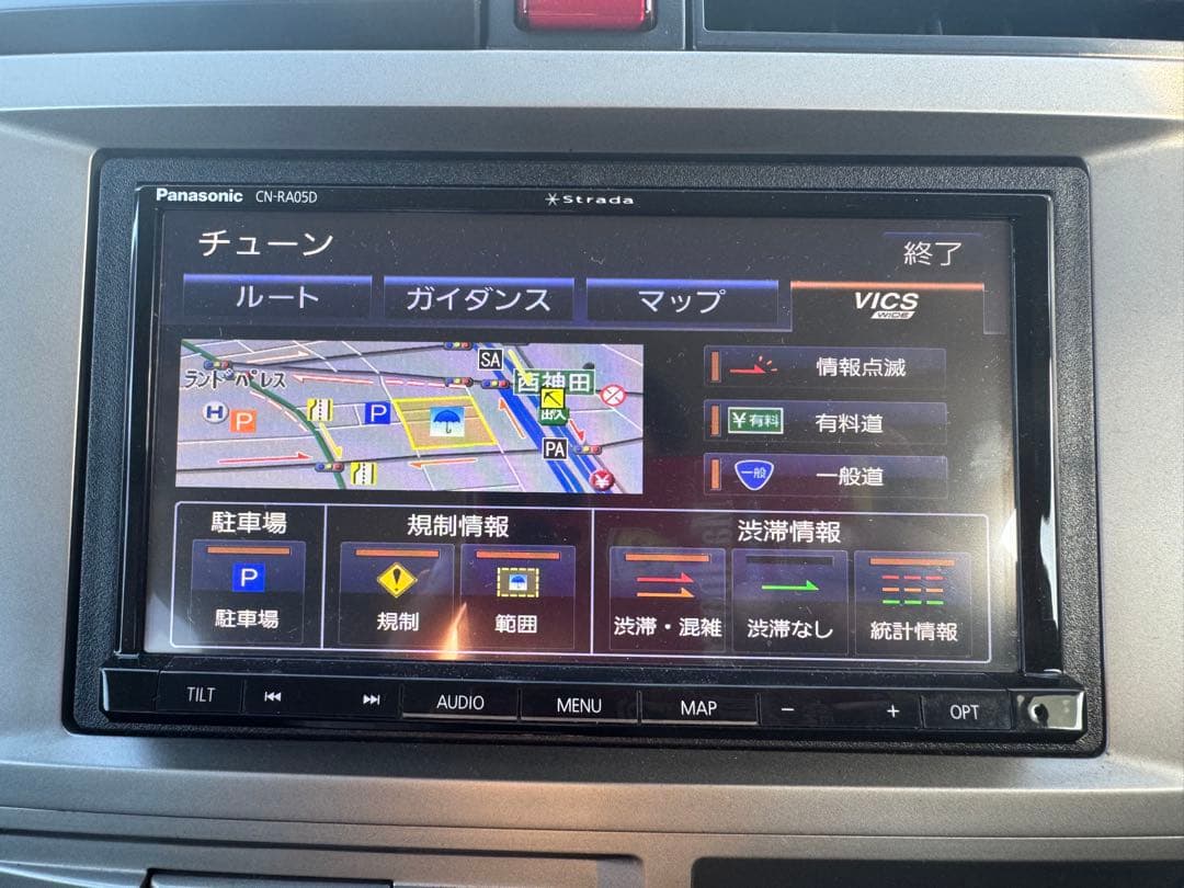 Panasonic CN-RA05D カーナビ 7インチ 2018