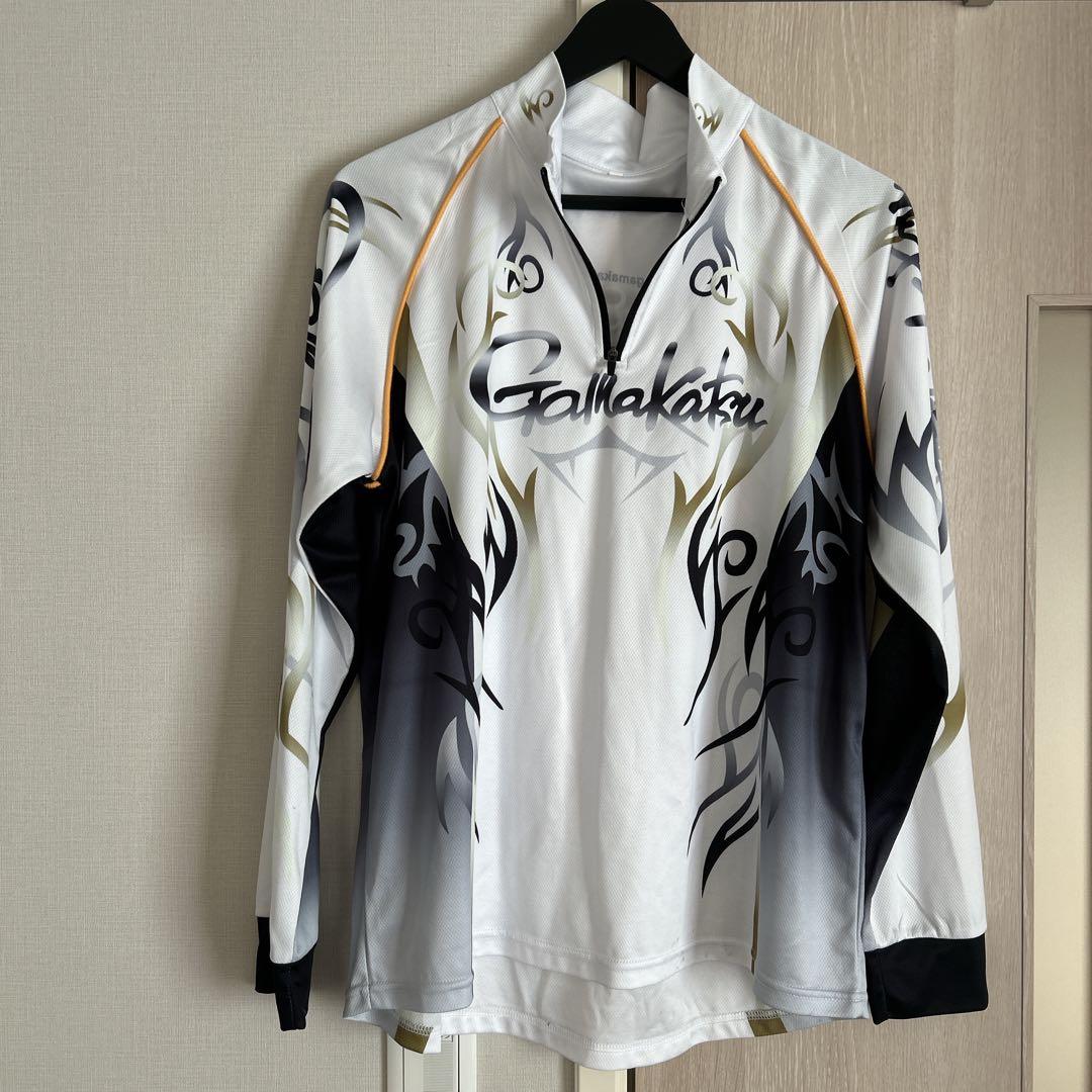 がまかつ ハーフジップ ドライシャツ 長袖シャツ L