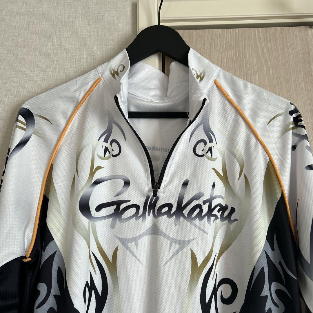 がまかつ ハーフジップ ドライシャツ 長袖シャツ L