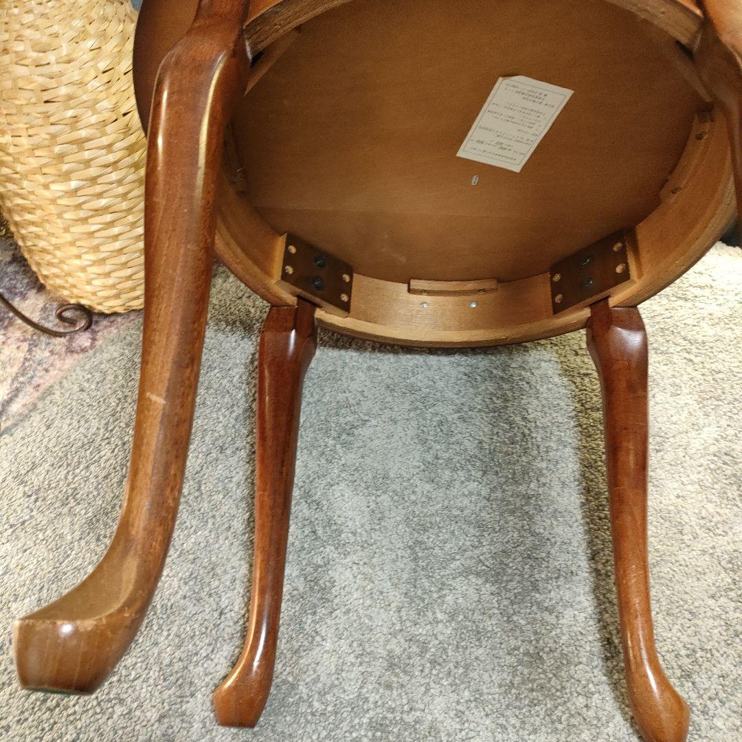 アンティーク調 サイドテーブル 装飾 猫脚