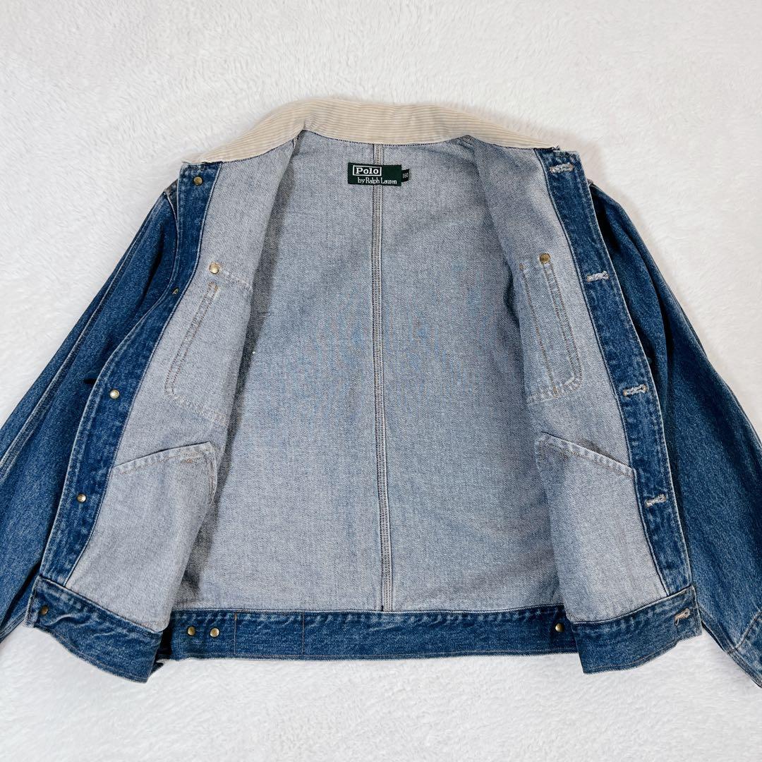 希少美品✨80' ポロバイラルフローレン デニムジャケット ヴィンテージ M