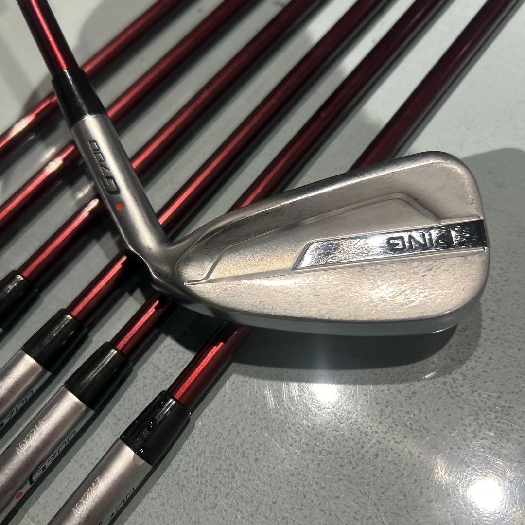 PING G700 アイアン7本セットカーボンＲ