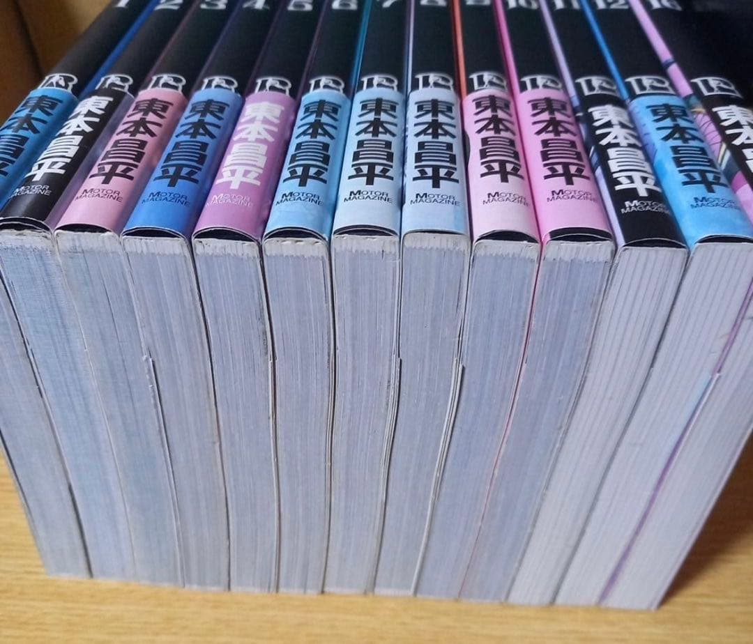 RIDEX 1-12 16巻 東本昌平 オートバイ・RIDE編集部