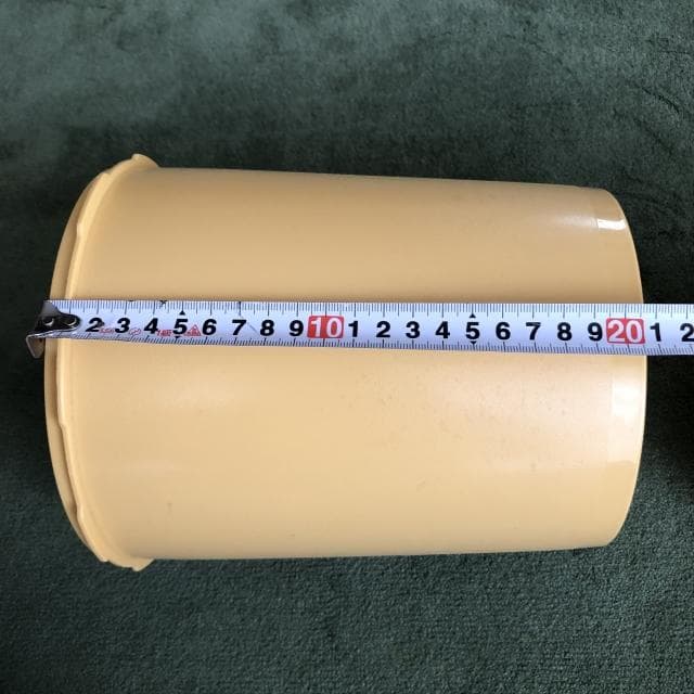 Tupperware マキシデコレーター４サイズセット からし色