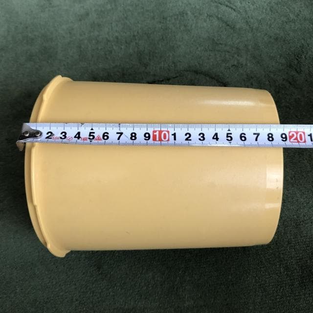 Tupperware マキシデコレーター４サイズセット からし色