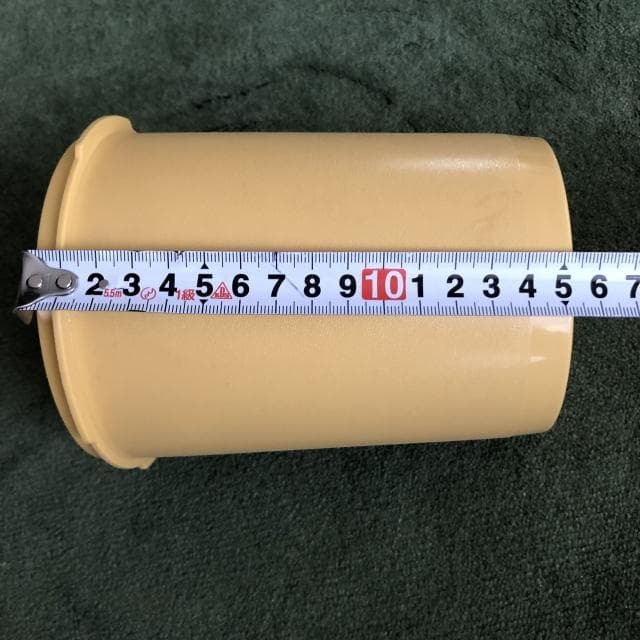 Tupperware マキシデコレーター４サイズセット からし色