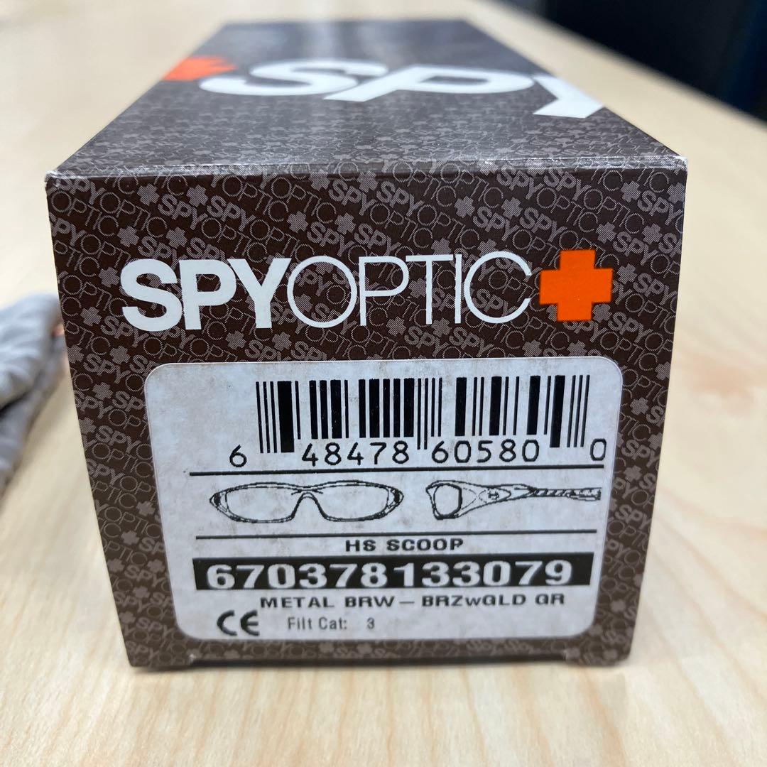 新品未使用 サングラス SPY HS SCOOP メタルブラウン 長渕剛着用