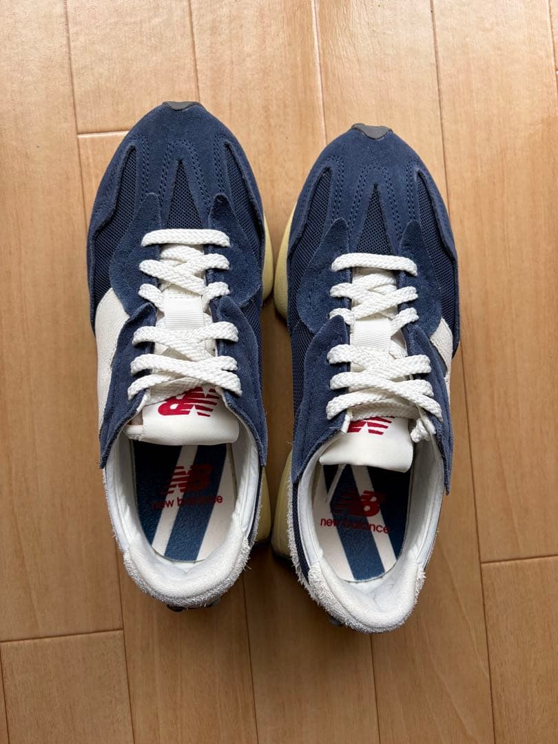 ☆美品☆New Balance U327 ネイビー 24cm